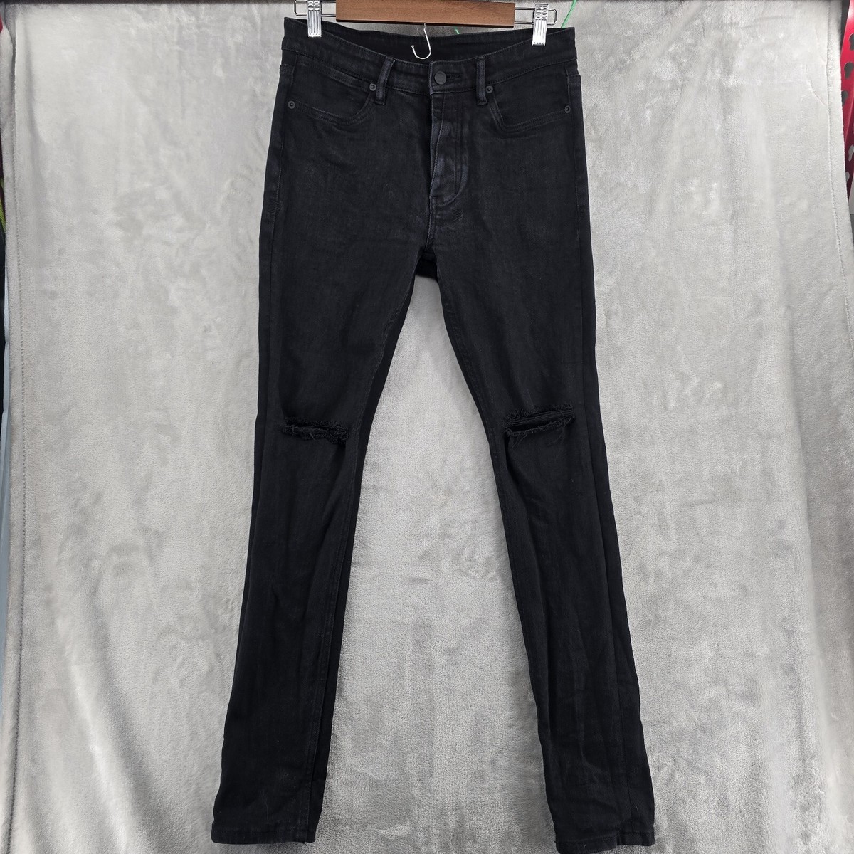 Ksubi 32x30 Van Winkle Ace Black Stonewash Slice Jeans | eBay