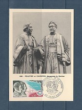 carte 1er jour découverte de la quinine 62 Saint Omer 1970