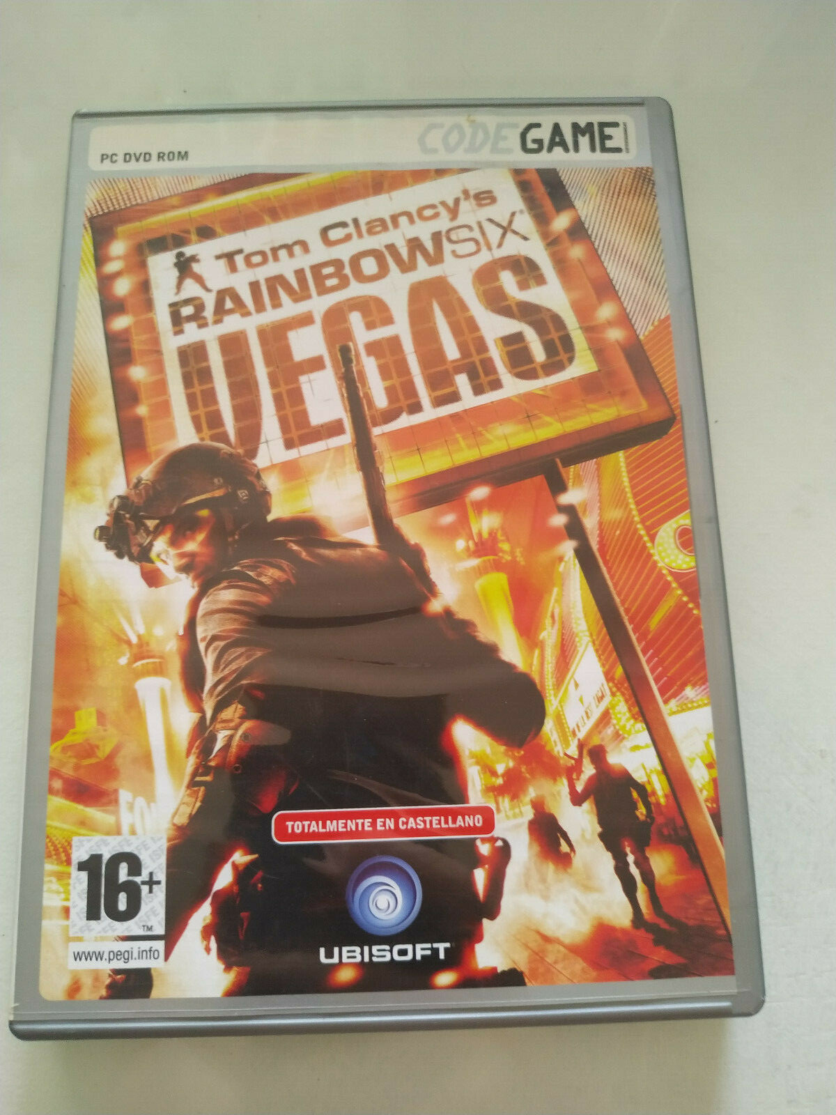 Rainbow Six Vegas Tom Clancy Ubisoft - Juego PC DVD-ROM Español - AM