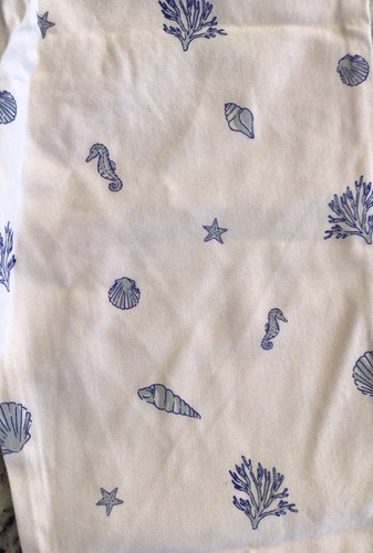 Petite Plume Girls Suffok Shells White/Blue Pajama Set 4 NWOT - Picture 4 of 6