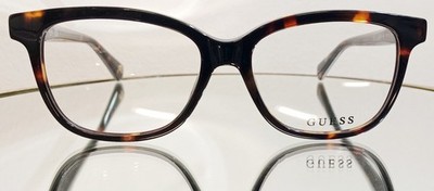 Originale GUESS GU5220 052 Eyeglasses DARK HAVANA New Plastic 51-15-140