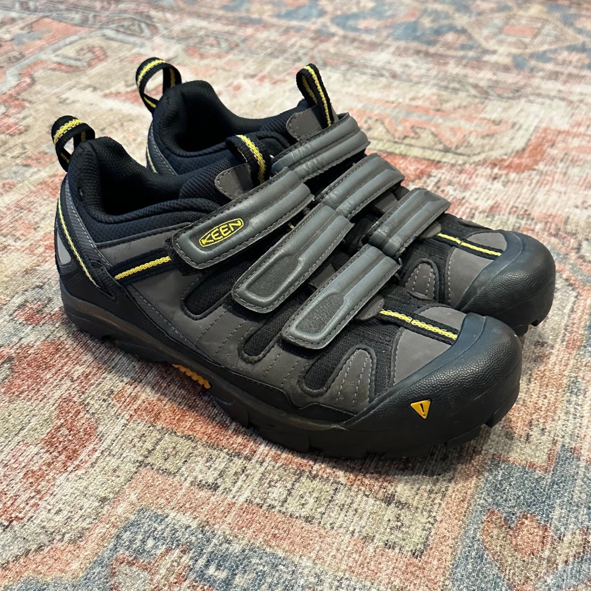 Second Life - Men's Waterproof Hiking Shoes - MH500 Black - EXCELLENT