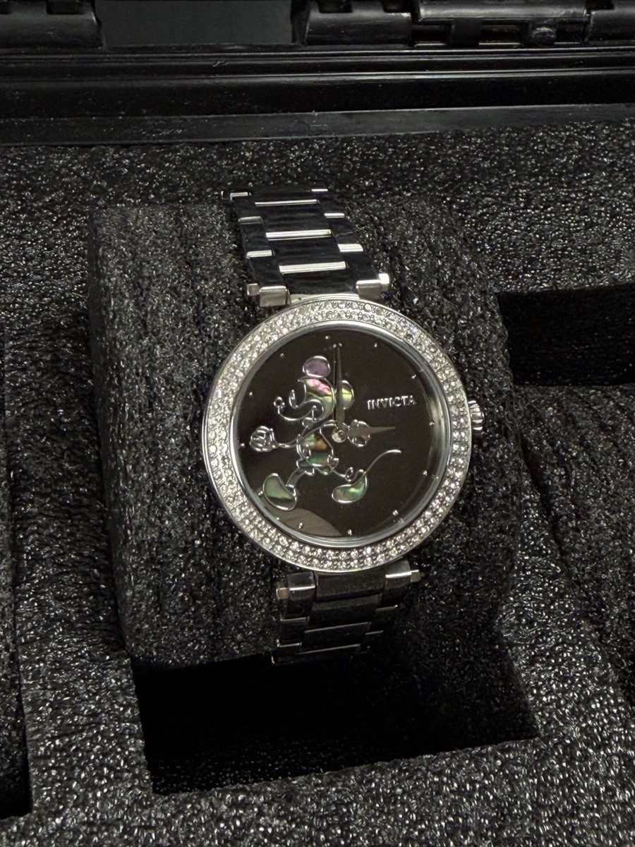 Invicta Mickey Mouse Women Watch 38mm Steel Disney Limited Edition