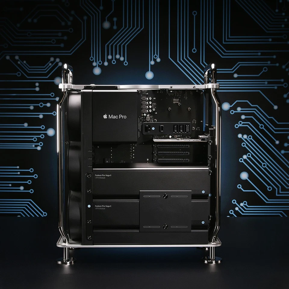 Apple Mac Pro 2019 // Xeon W 16-Core 3 GHz, 192 GB RAM, 2 TB SSD, 2x Pro Vega II - Bild 4 von 4