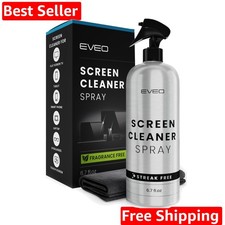 Screen Cleaner Spray and Wipe - TV Screen Cleaner for Smart TV and Electronic...