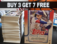 2025 Topps MLB Update Single Cards - Complete your Set!! Buy 3 Get 7 FREE!!