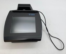 Topaz TM-LBK766SE-HSB-R SignatureGem 4x5 Signature Capture Pad on Moveable Stand