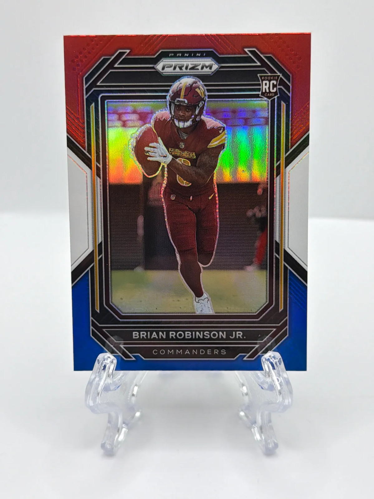 2022 Panini Prizm Brian Robinson Jr. #321 Red White Blue RC