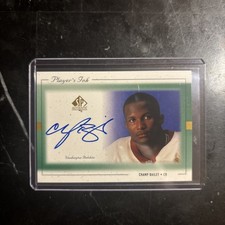 1999 SP Authentic - Player's Ink Champ Bailey #CB-A (AU, RC)