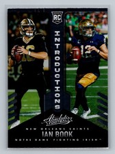 Ian Book 2021 Panini Absolute #INT-20 Introductions New Orleans Saints