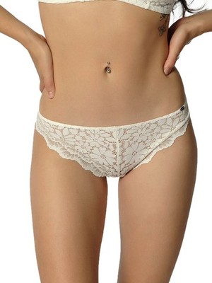 Skiny Wonderfulace Damen Cheeky String Gr. 36-42 in Ivory, Rose Dust und Black