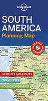 Lonely Planet - South America Planning Map - Sheet Map - G245Z