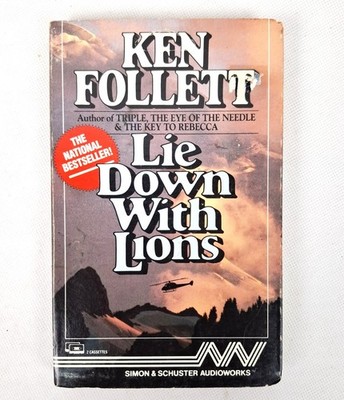 Lie Down With Lions by Ken Follett (1985, 2 Cassette Tapes, Abridged) Audio Book