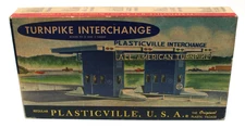 Plasticville 1900 Turnpike Interchange Kit LNIB no Glue 100% complete 1956 B