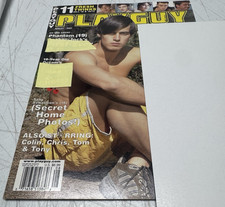 Playguy Magazine, Aug 2001, Guys Posing Nude, Men's Interest, Bobbins!