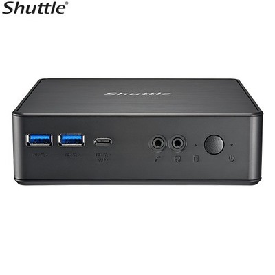 Shuttle NC40U Slim Mini PC 1L Barebone - Celeron 7305 HDMI DP VGA RJ45