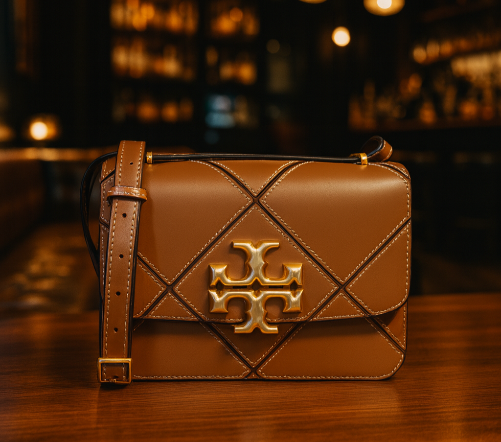 NEW Tory Burch Eleanor Classic Cuoio Tan Brown Shoulder Bag