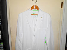 NWT - The White Coat by Healing Hands, Unisex, M, WHT Lab Coat, "The Modernist".