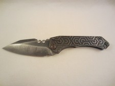 PETRUS ART CUSTOM FOLDER FLIPPER KNIFE MESSER UNIKAT OOAK 1of1 EINZELST&Uuml;CK +ETUI