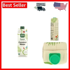 USDA Organic Coconut Water, 33.8 Fl Oz – Natural Electrolytes,  Friendly