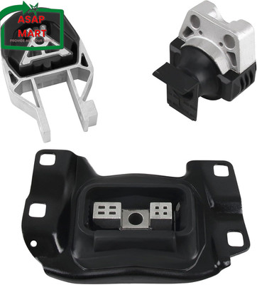 Engine Mount & Trans Mount Rear & Front Kit 3Pcs Replacement for Ford Focus 2.0L