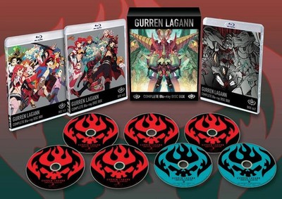 Gurren Lagann Complete Series Blu-ray Box Set (7 Discs, Anime, 2017) Aniplex