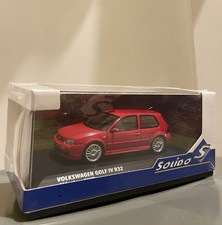 Solido Volkswagen Golf 4 R32 Mk4 IV 1/43 Diecast Car 2003 Red New Box S4313604