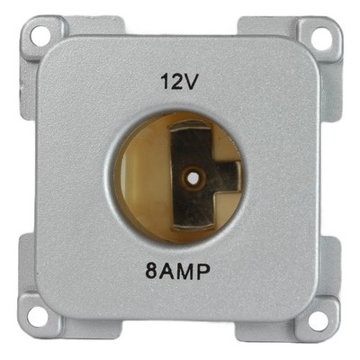 C-Line Presto Inprojal CBE 12 Volt Steckdose Wohnmobil Wohnwagen siber