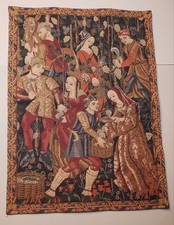 Vintage Belgian Tapestry the Grape Harvest (V...