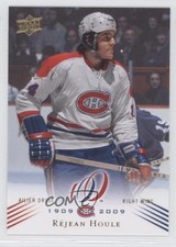 2008-09 Upper Deck Montreal Canadiens Centennial Set Rejean Houle #108 0a1