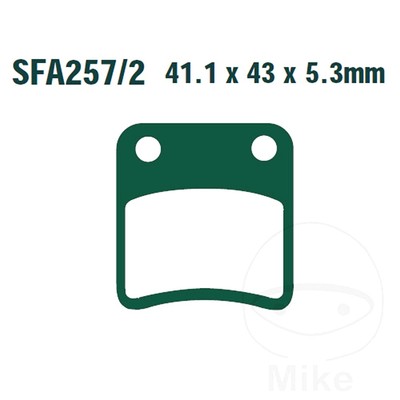 EBC Bremsbeläge SFA257/2 passend für Honda VFR 1200 2010-2020