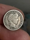 1911- P Barber Dime F