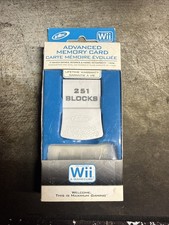 Intec 251 Blocks Wii Gamecube Max Memory Card Gamers Lifetime Warranty