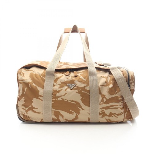 Prada Trolley Carry Bag Boston Bag PRADA Nylon Carry Bag Nylon Used