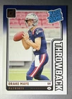 2024 Panini Donruss - Rated Rookies Throwbacks Drake Maye #49 (RC)