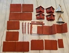 Vintage Marx Fort Apache Playset Parts