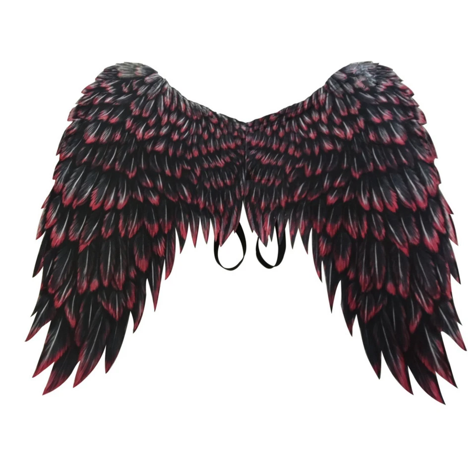 Halloween Grande Adulto Alas de Ángel Juegos con disfraces Hadas Disfraz Accesorios Fiesta Mardi Gras Foto 2 de 4