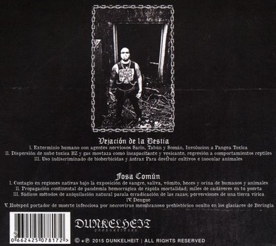 ABATUAR VEJACION DE LA BESTIA/FOSA COMUN NEW CD