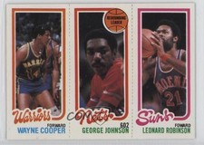 1980-81 Topps Truck Robinson Wayne Cooper George Johnson Leonard #193-154-95 2n4