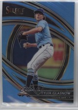 2020 Panini Select Premier Carolina Blue Prizm 19/35 Tyler Glasnow #183 4at