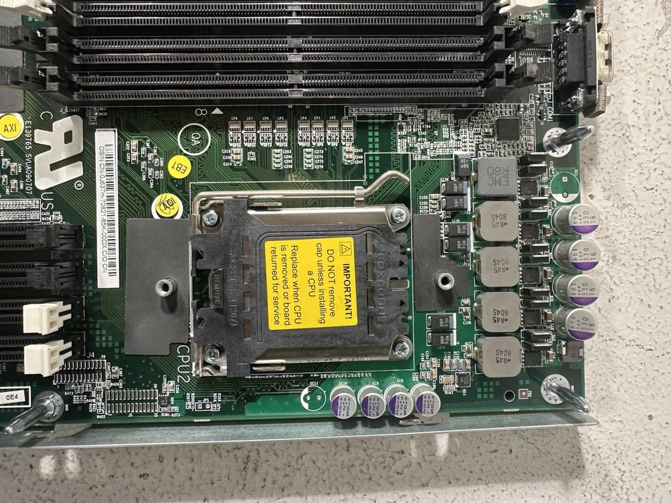 Dell PowerEdge S1435 Motherboard J637H 0J637H System Board. USED GOOD - Image 4 of 4