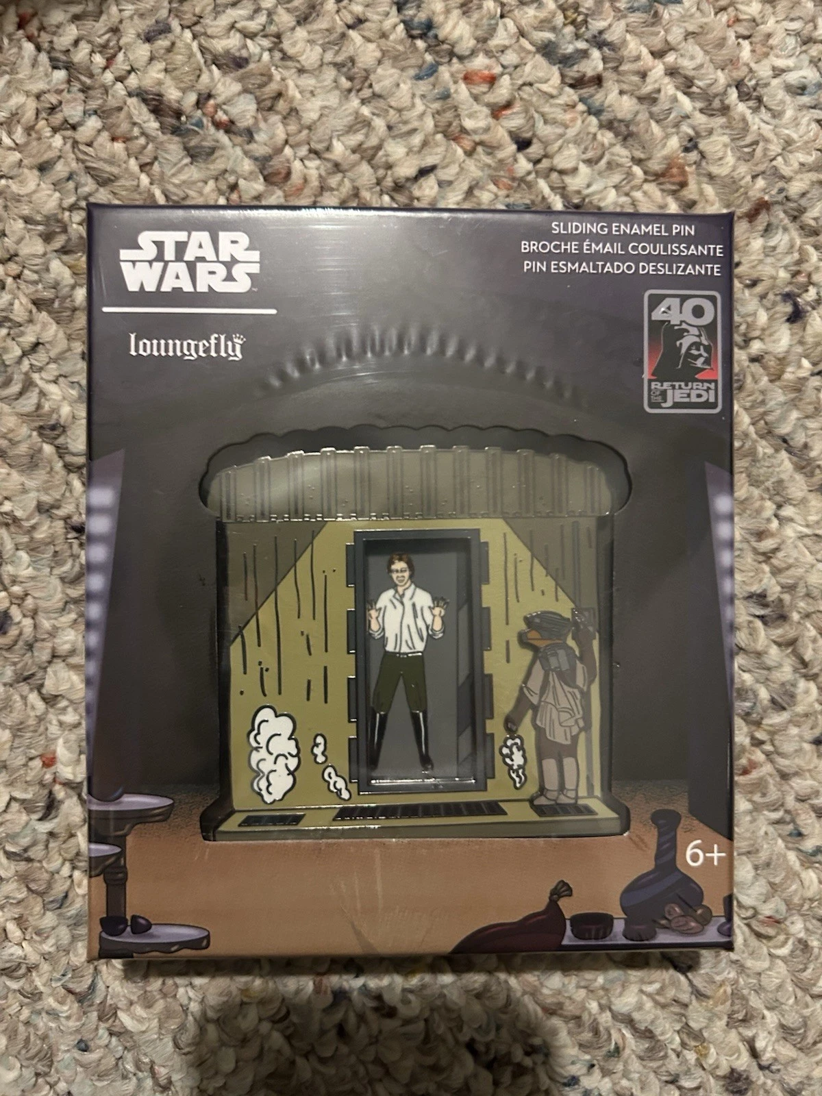 Loungefly Star Wars Han Solo In Carbonite Pin LE 1000