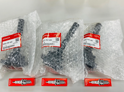 HONDA GENUINE OEM NSX NA1 2 IGNITION COILS & NGK SPARK PLUGS