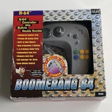 Nuby Boomerang Rare N64 Nintendo 64 Controller Very Rare New In Box
