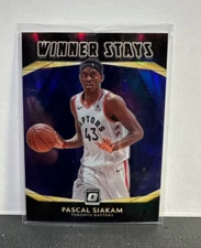 2020-21 Panini Donruss Optic Winner Stays Pascal Siakam Purple Holo #13