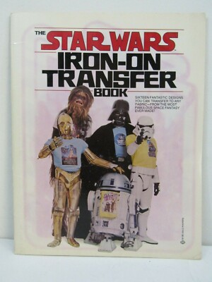 Vintage Orig. 1977-1980 Star Wars Iron On T-Shirt Transfers