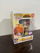 Funko Pop Todoroki My Hero Academia #372 Glow In The Dark Convention Exclusive
