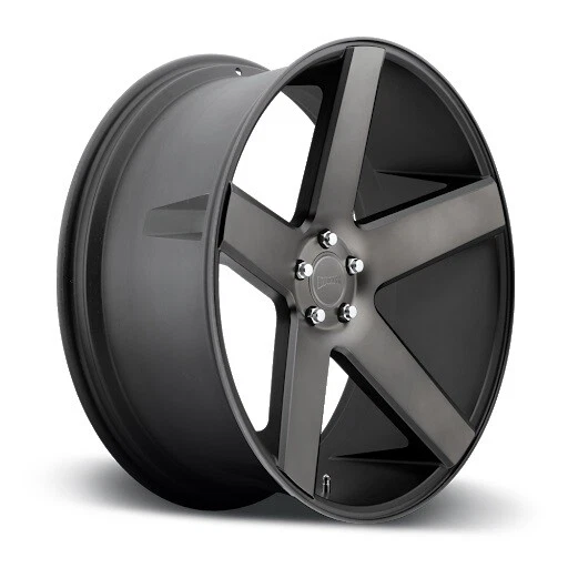 24 DUB BALLER BLACK DARK TINT WHEELS RIMS F-150 F150 NAVIGATOR EXPEDITION Foto 3 de 4