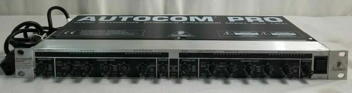 BEHRINGER Autocom Pro MDX 1400 Audio Interactive Dynamics