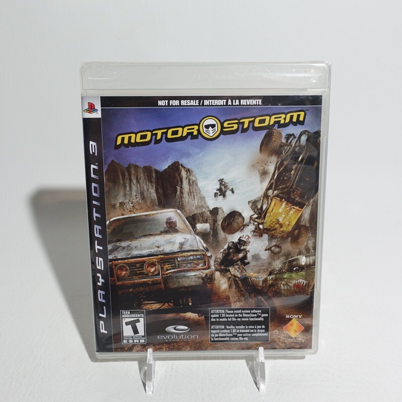 MotorStorm (PS3 PlayStation 3, 2007) Motor Storm Complete w/ Manual CIB